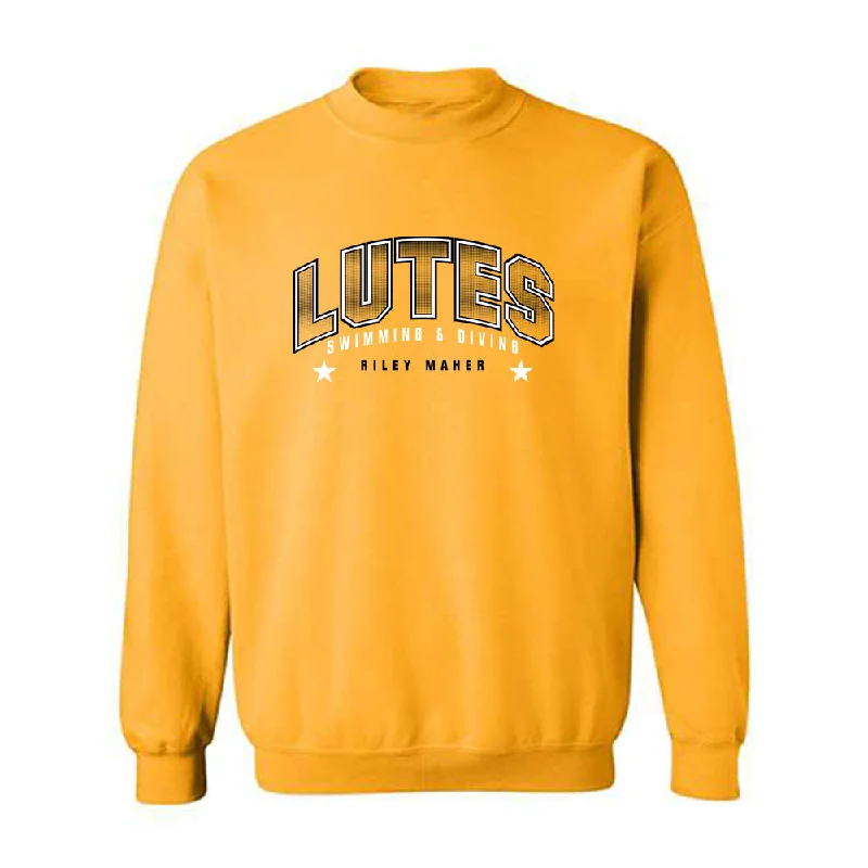 PLU - NCAA Women's Swimming & Diving : Riley Maher - Crewneck Sweatshirt Classic Fashion Shersey Graphic Hoodie Design Print