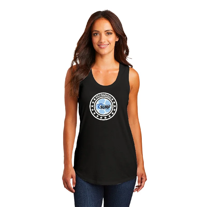 SDSC ESCONDIDO CIRCLE TRAINER TANK fitted tank top