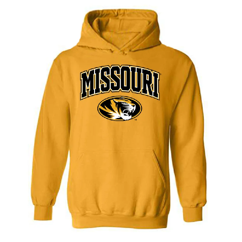 Missouri - NCAA Women's Swimming & Diving : Brecken Merkel - Hooded Sweatshirt Classic Shersey Hoodie with Hem Drawcord Adjustable Customizable