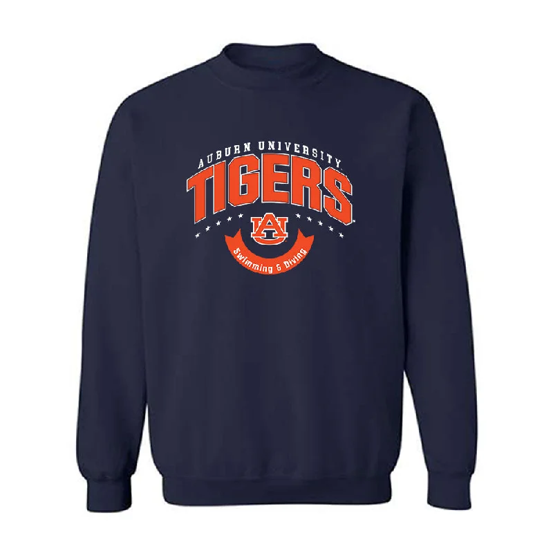 Auburn - NCAA Women's Swimming & Diving : Payton Marvin - Crewneck Sweatshirt Generic Shersey Hoodie with Back Slit Movement Comfort