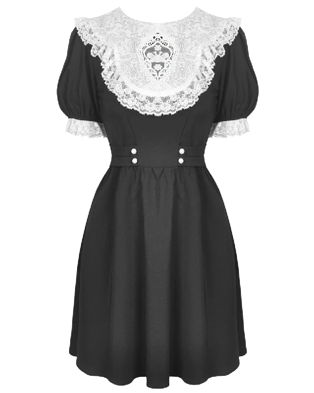 Dark In Love Quaintrelle Gothic Lolita Doll Dress Tunics Seasonal trendy