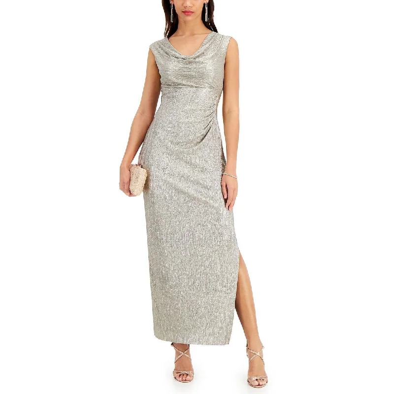 Womens Metallic Prom Evening Dress Tunics Favorite customer