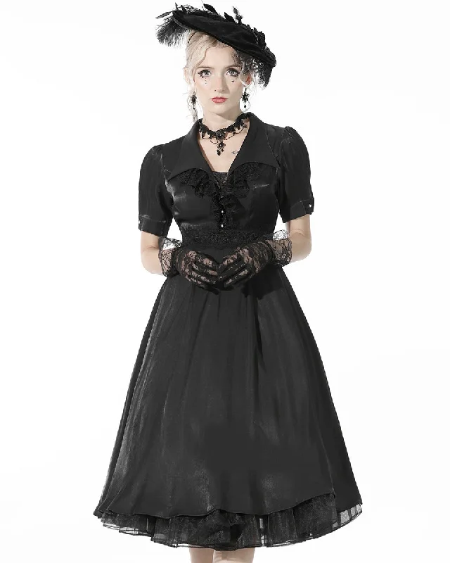 Dark In Love Palantine Gothic Evening Dress Tunics Chinos classic