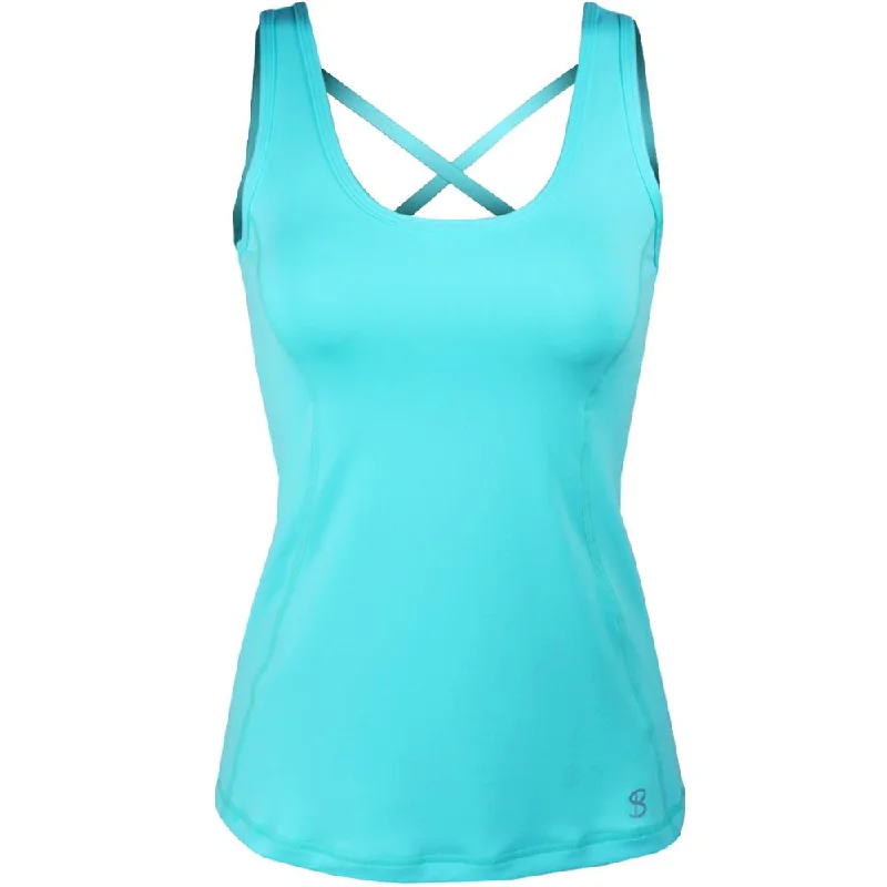 Sofibella Women's UV Colors X Tank - Air lace back tank