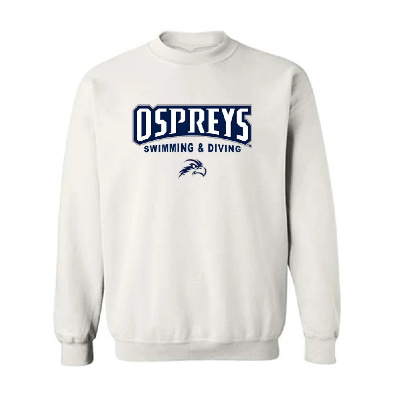 UNF - NCAA Women's Swimming & Diving : Kayla Daley - Crewneck Sweatshirt Classic Shersey Hoodie with Sequins Glamorous Eye-catching