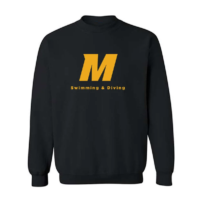 Missouri - NCAA Women's Swimming & Diving : Colleen Duffy - Crewneck Sweatshirt Sports Shersey Hoodie with Exposed Zipper Edgy Industrial