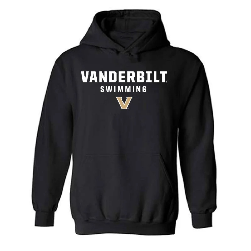 Vanderbilt - NCAA Women's Swimming & Diving : Ella Platek - Hooded Sweatshirt Classic Shersey Hoodie with Lining Warm Insulated