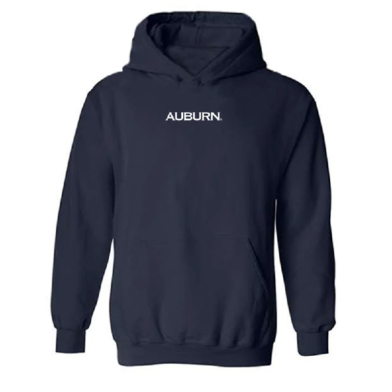 Auburn - NCAA Women's Swimming & Diving : Averee Preble - Replica Shersey Hooded Sweatshirt Hoodie with Turtle Neck Cozy Winter