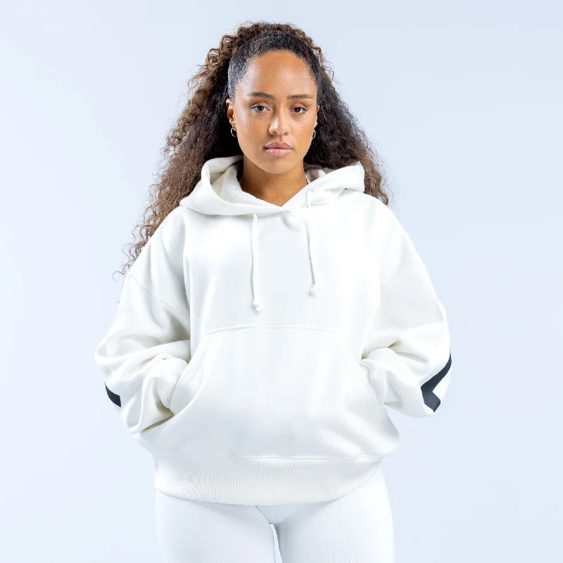 Signature Hoodie Hoodie with Hem Elastic Stretchable Comfortable