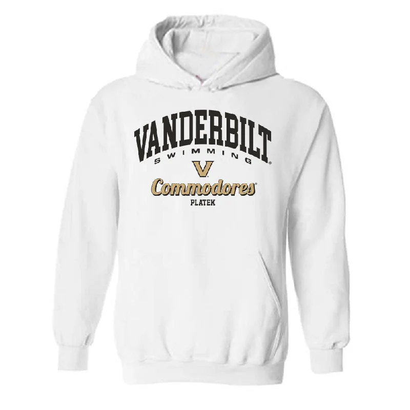 Vanderbilt - NCAA Women's Swimming & Diving : Ella Platek - Hooded Sweatshirt Classic Fashion Shersey Hoodie with Fur Luxurious Winter