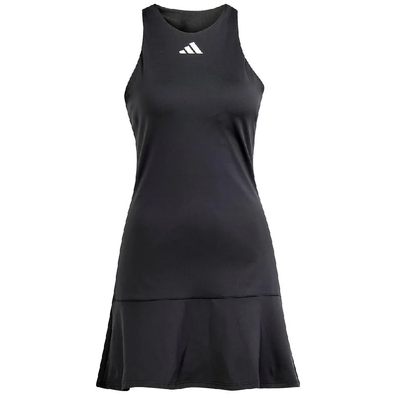 adidas Women's Y Dress - Black Tunics stripes playful