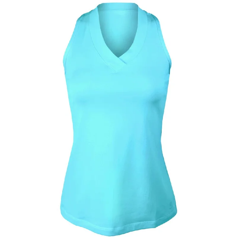 Sofibella Women's UV Colors Athletic Racerback Tank - Air boho tank top