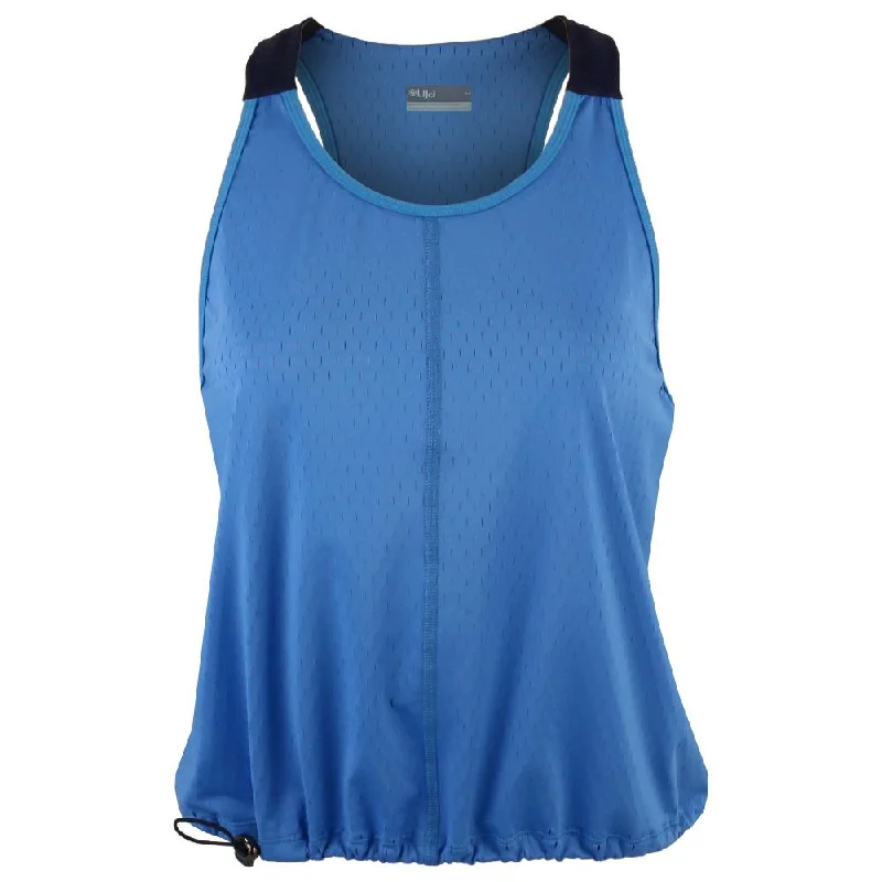 Lija Women's Be Your Best Core Tank - Cornflower seamless tank top