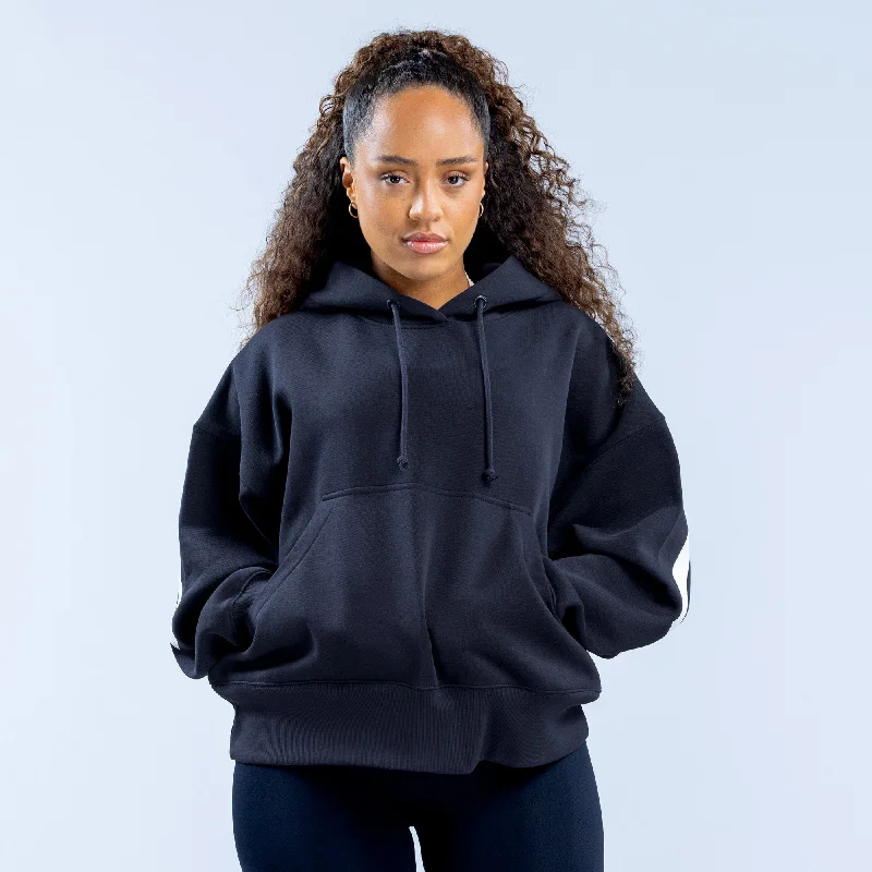 Signature Hoodie Hoodie with Hem Ribbing Snug Secure