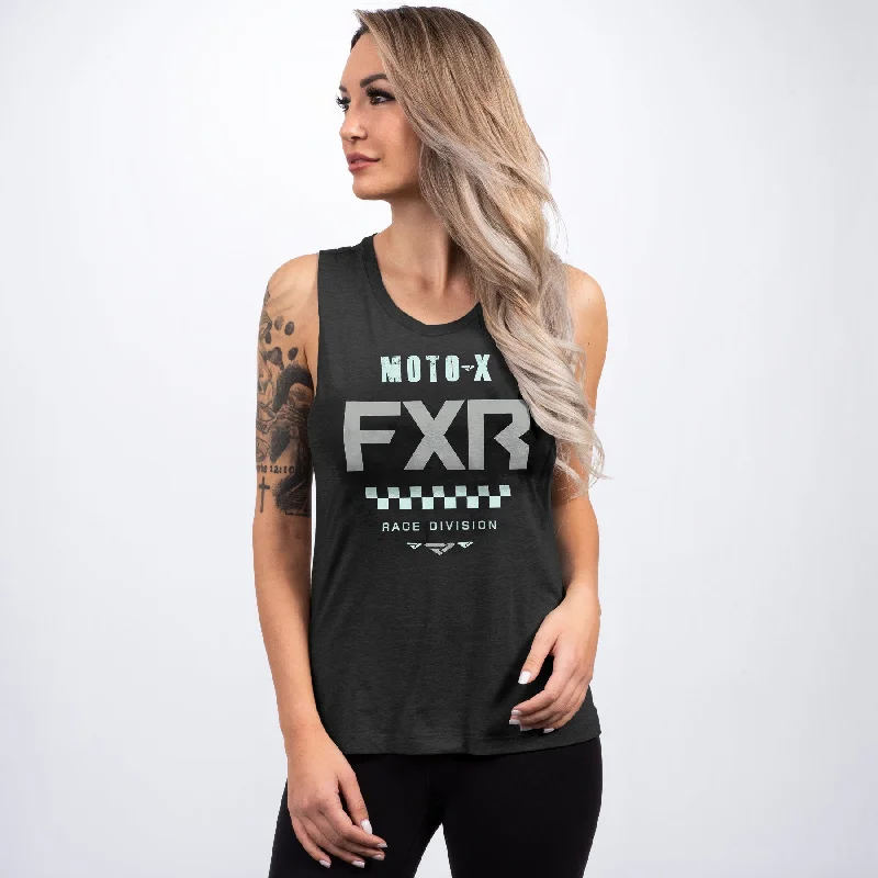 Women's Moto-X Muscle Tank crossback tank top