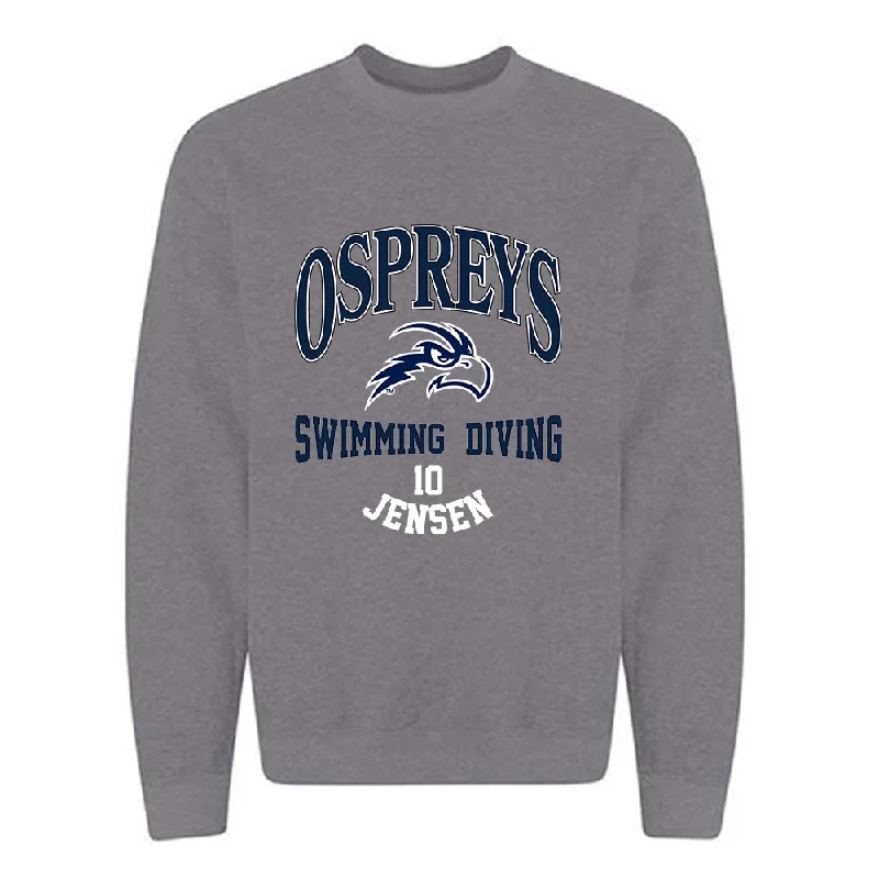 UNF - NCAA Women's Swimming & Diving : Allea Jensen - Crewneck Sweatshirt Classic Fashion Shersey Hoodie with Print Artistic Unique