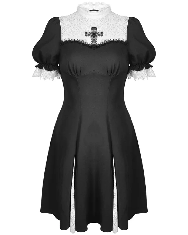 Dark In Love Hephziba Gothic Lolita Crucifix Dress Tunics Bestseller popular