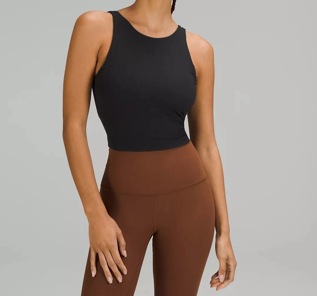 Lululemon Align™ Ribbed High-Neck Tank cute tank top