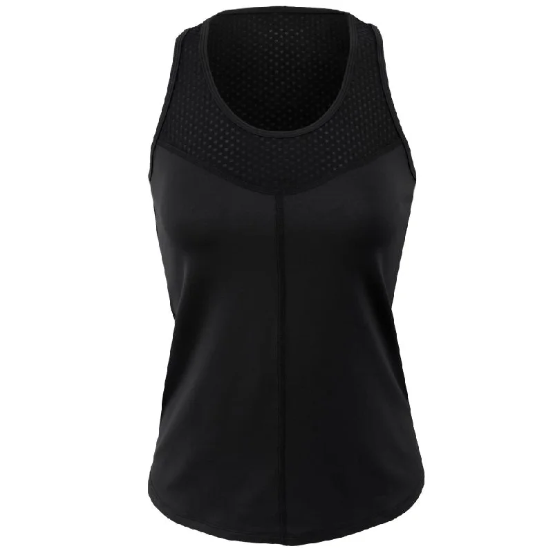 Lija Women's Essentials Force Tank - Black strapless tank top