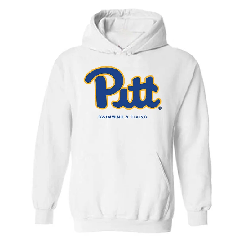 Pittsburgh - NCAA Women's Swimming & Diving : Parker Del Balso - Hooded Sweatshirt Sports Shersey Hoodie with Relaxed Fit Easy Casual