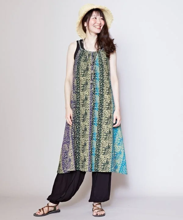 Nepalese Cotton Cami Dress Tunics Handmade artisanal