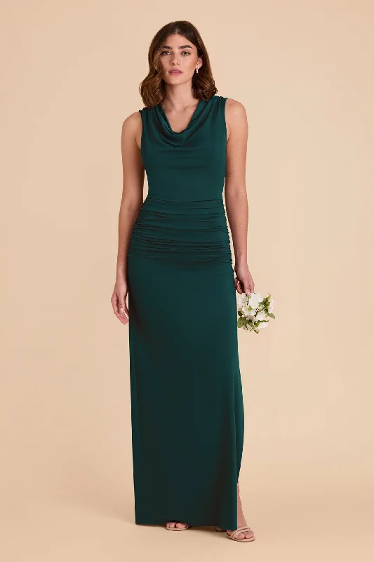 Danny Luxe Knit Dress - Emerald Tunics Luxurious high-end