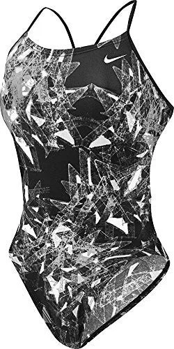 Nike NESS7006 Womens Cut-Out Tank, Black - 30 cute tank top