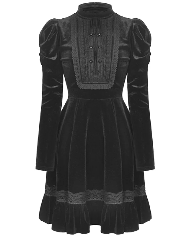 Dark In Love Sweet Rhapsody Velvet Gothic Lolita Dress Tunics Chic fashionable