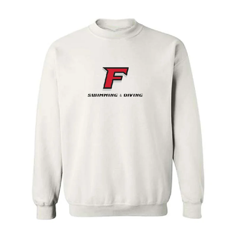 Fairfield - NCAA Women's Swimming & Diving : Sydney Scalise - Crewneck Sweatshirt Classic Shersey Hoodie with Batwing Sleeves Loose Dramatic