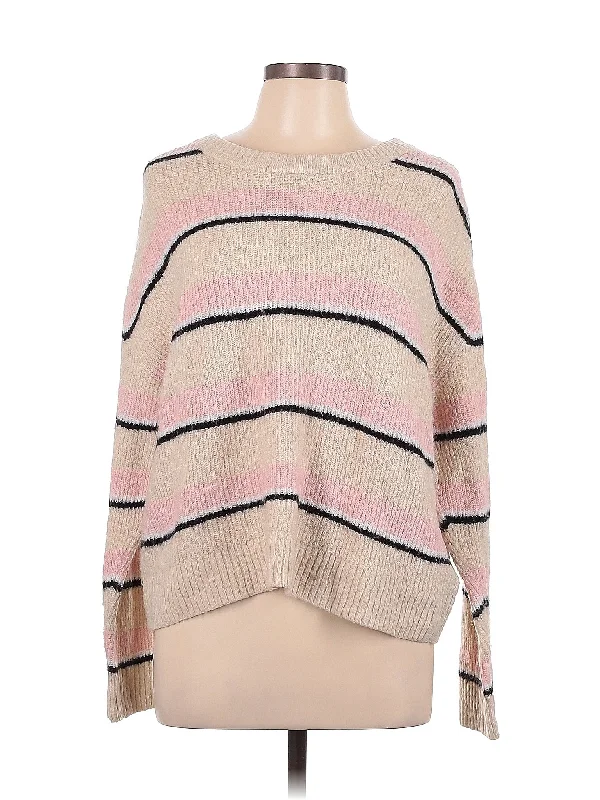 Pullover Sweater Flare Sleeve Stylish