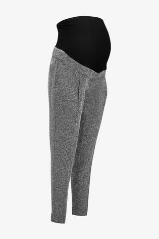 Maternity Over The Bump Taper Trouser Trousers stylish modern