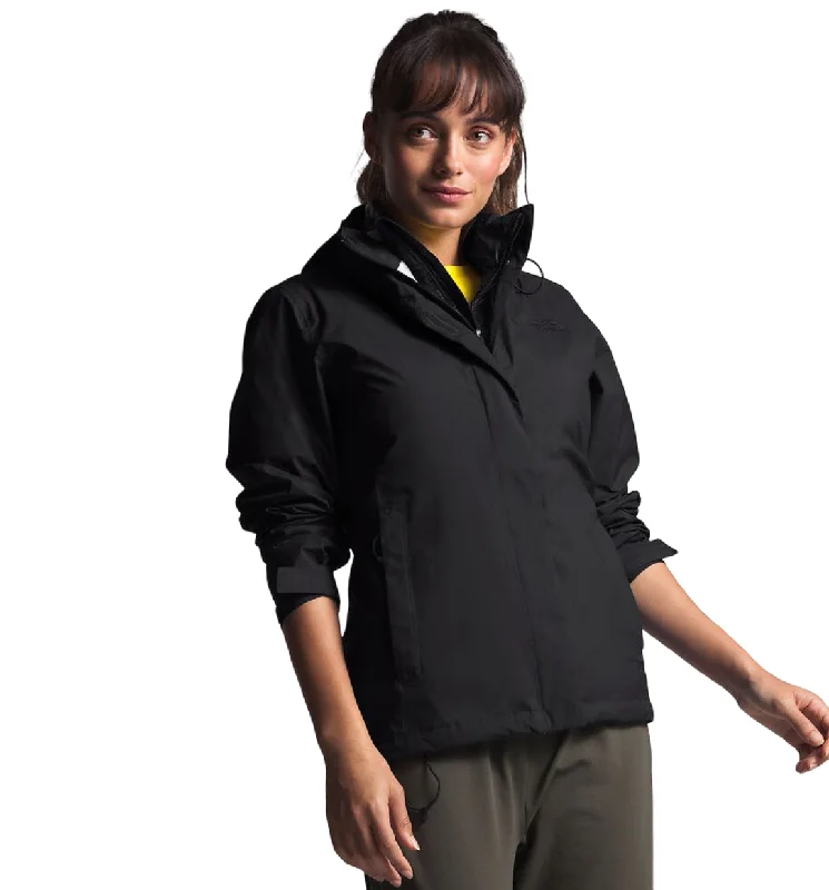 Womens The North Face Venture 2 Rain Waterproof Black Jacket Fleece Jacket Down Jacket Parka