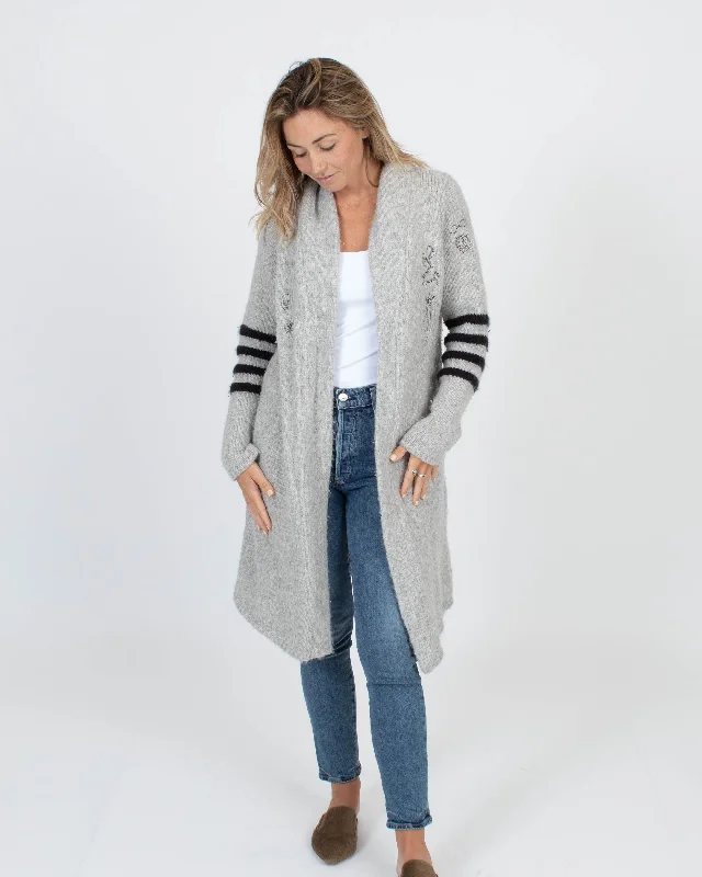 "The Hip" Cardigan Boxy Cardigan Fitted Cardigan A-Line