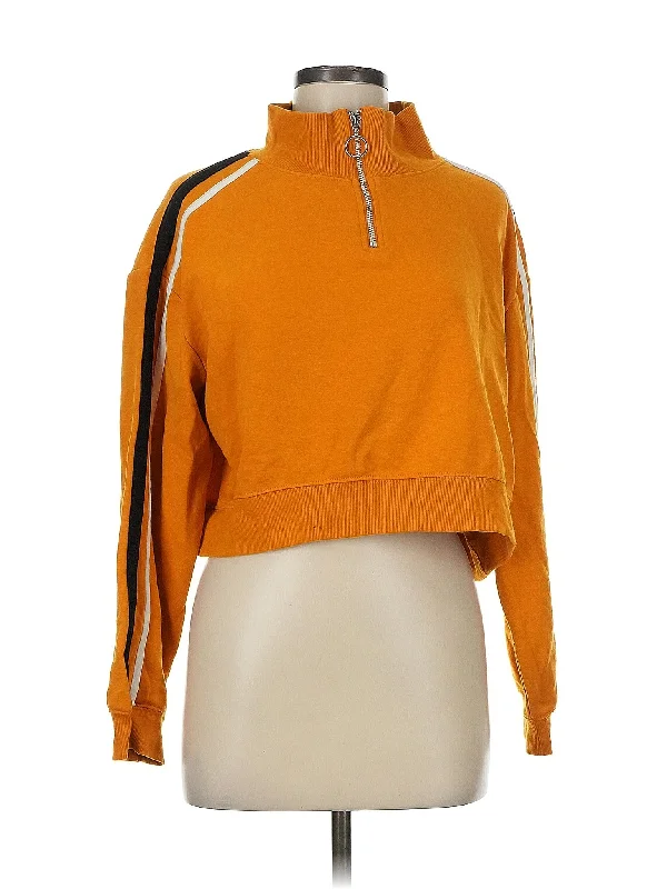 Pullover Sweater One Shoulder Top