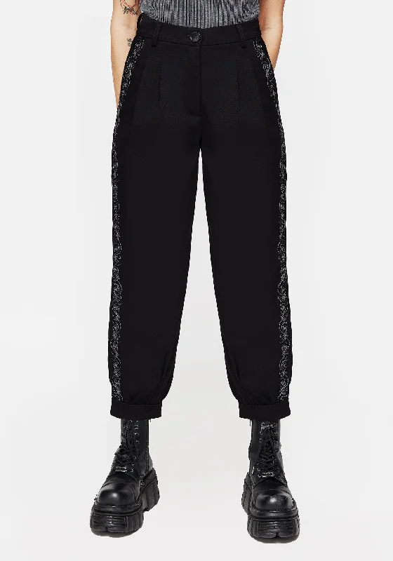 Rosethorn Embroidered Balloon Trousers Trousers Top Rated