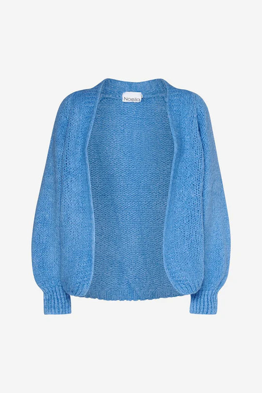 Noella Fora Knit Cardigan Blue Machine Wash Dry Clean Hand Wash