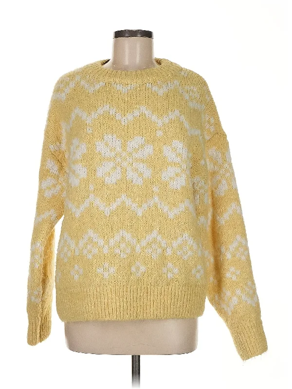 Pullover Sweater Keyhole Neck Pullover