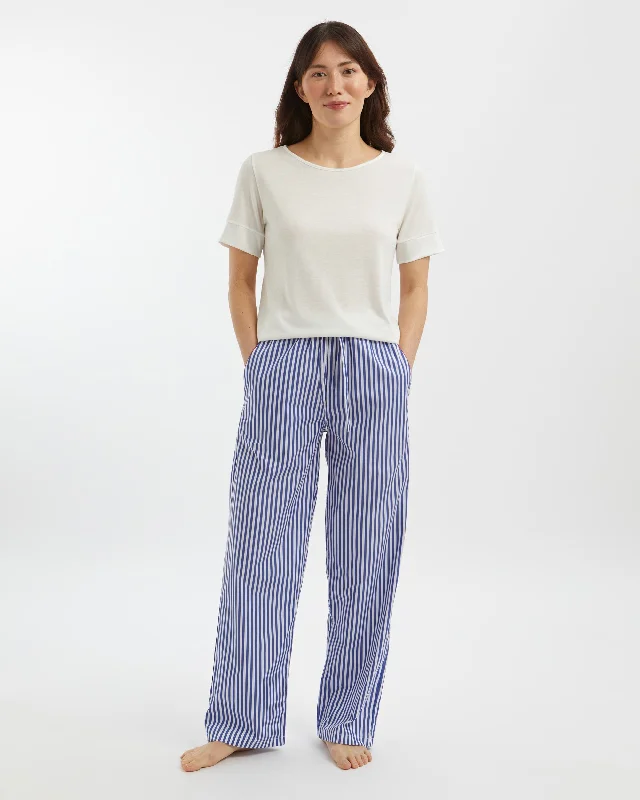 Women's Classic Cotton Lucinda Pyjama Trousers - St. Moritz Trousers Exclusive Limited