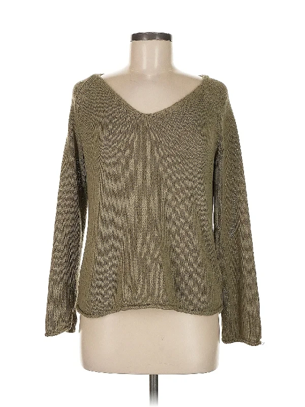 Pullover Sweater Puff Sleeve Stylish