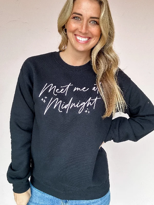 Meet Me At Midnight Pullover- FINAL SALE Turtleneck Warm Pullover