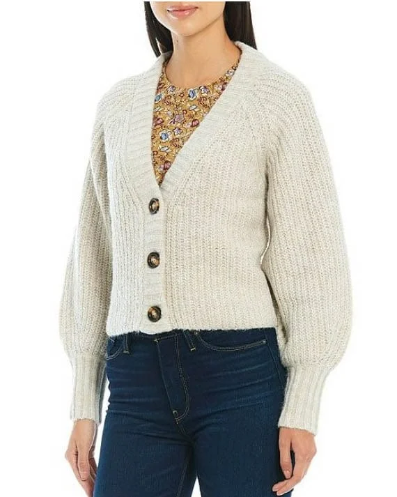 "Zoya" Cardigan Crew Neck V-Neck Turtle Neck