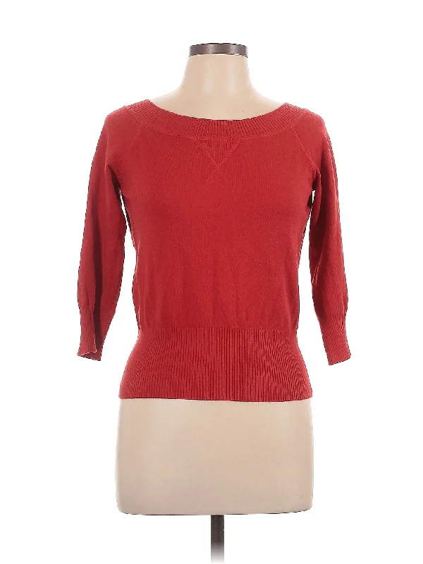 Pullover Sweater Fitted Ribbed Sweater