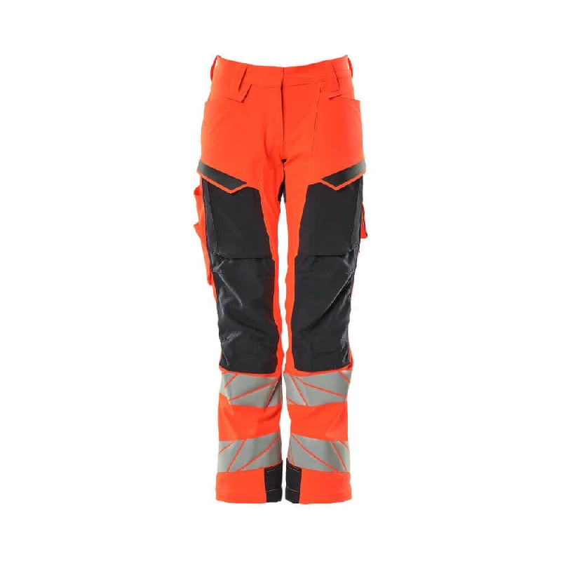 Hi-Vis Red/Dark Navy Blue