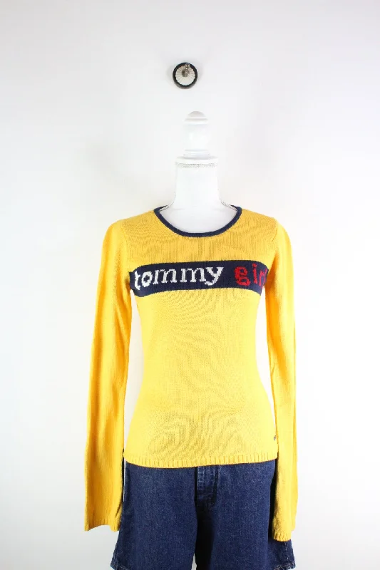 Vintage Tommy Girl Pullover (M) Short Sleeve Top