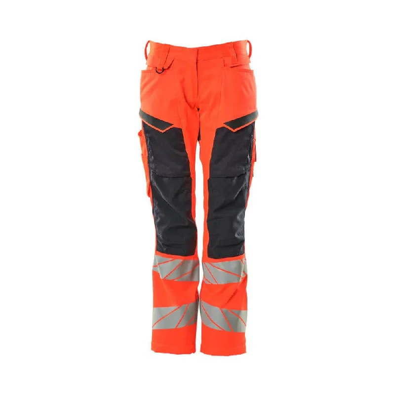 Hi-Vis Red/Dark Navy Blue