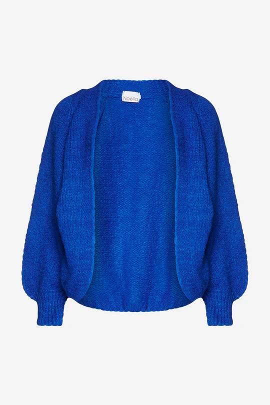 Noella Fora Knit Cardigan Royal Blue Lightweight Heavyweight Midweight