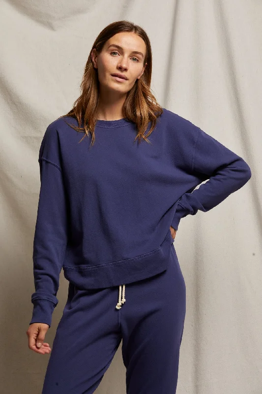 Tyler Pullover - Dusk Scalloped Neck Pullover