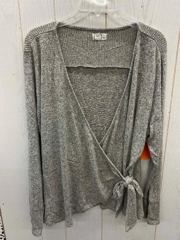 Maurices Gray Womens Size 1X Shirt Casual Formal Business