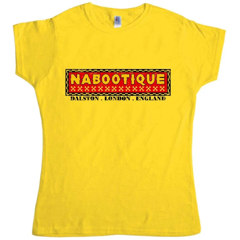 Nabootique Womens Style T-Shirt Sequined Glittery Shiny