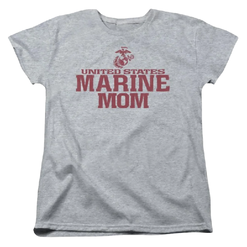 U.S. Marine Corps Marine Family Women's T-Shirt Hooded Caped Shawl Collar